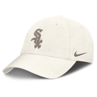 帽子 thehighlights soft 'cap' white/black Chicago White Sox Club Men's Nike MLB Adjustable Hat. Nike.com
